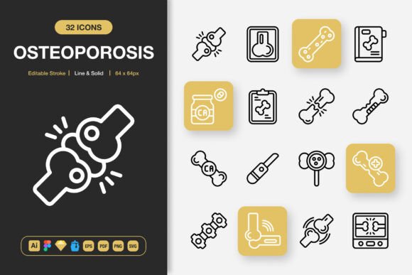 Evaluating the Osteoporosis Icons Set for Design Projects