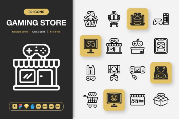 Gaming Store Icons: A Complete Visual Toolkit for Modern Projects